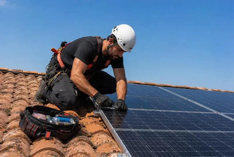 Maintenance et monitoring de panneaux solaires à Salies-de-Béarn